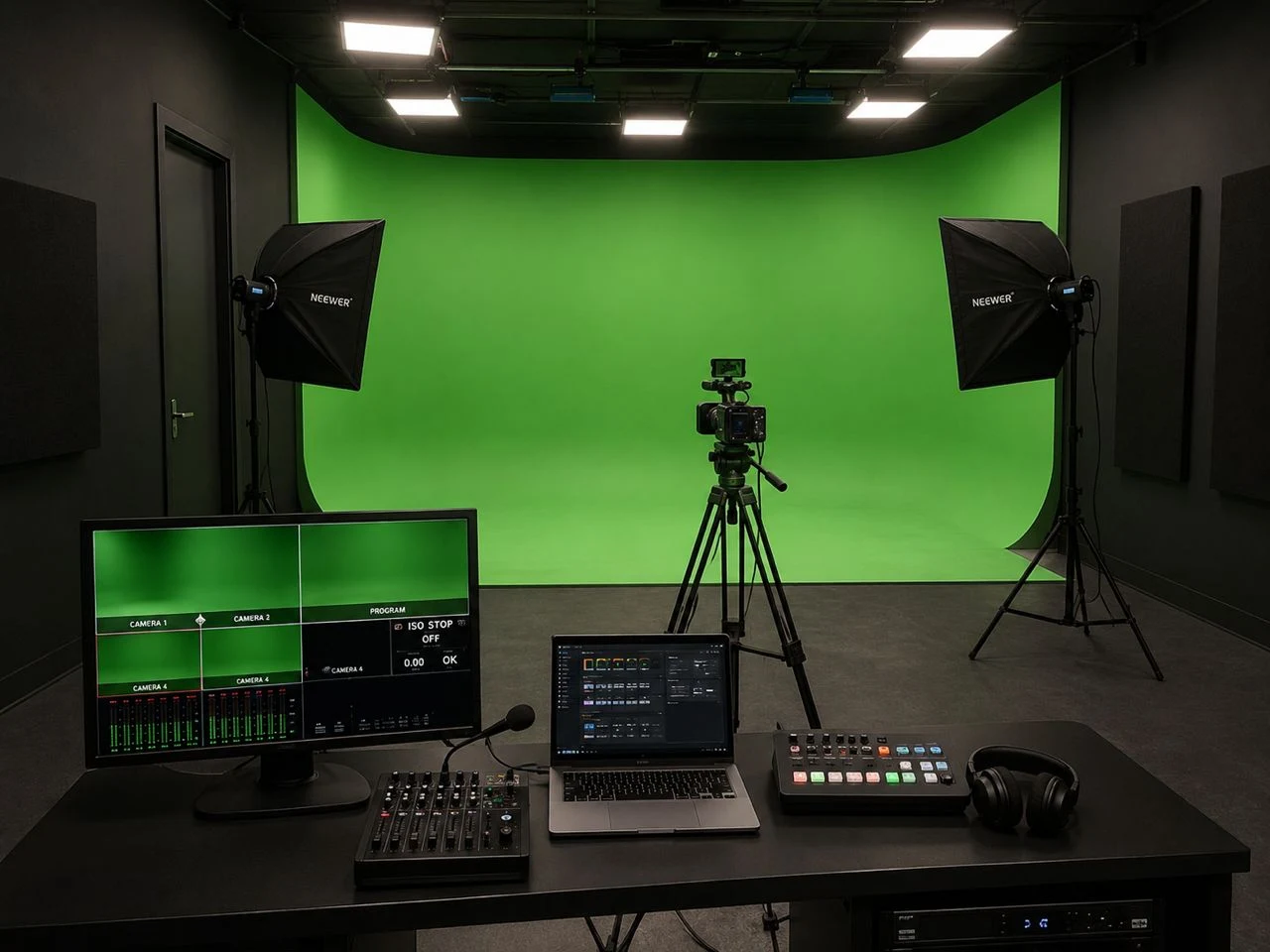 Green Screen Studio production space