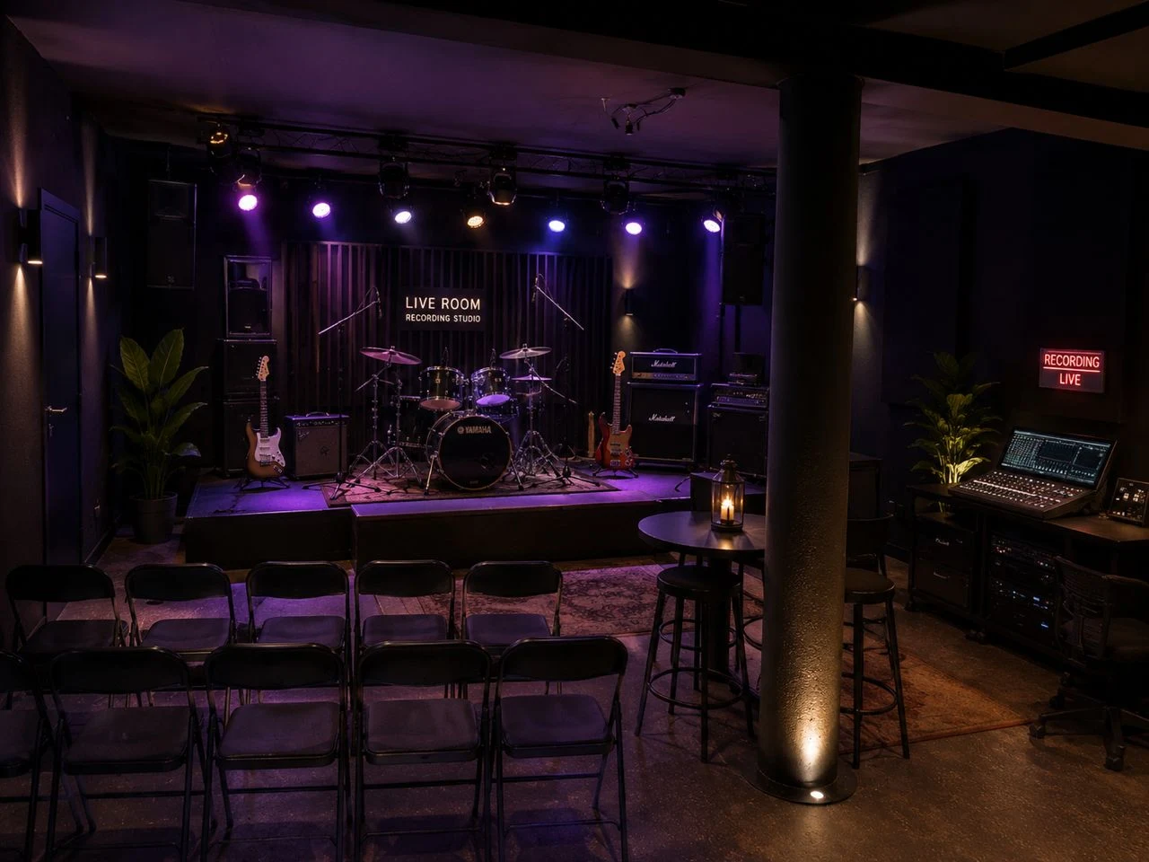 Live Studio production space